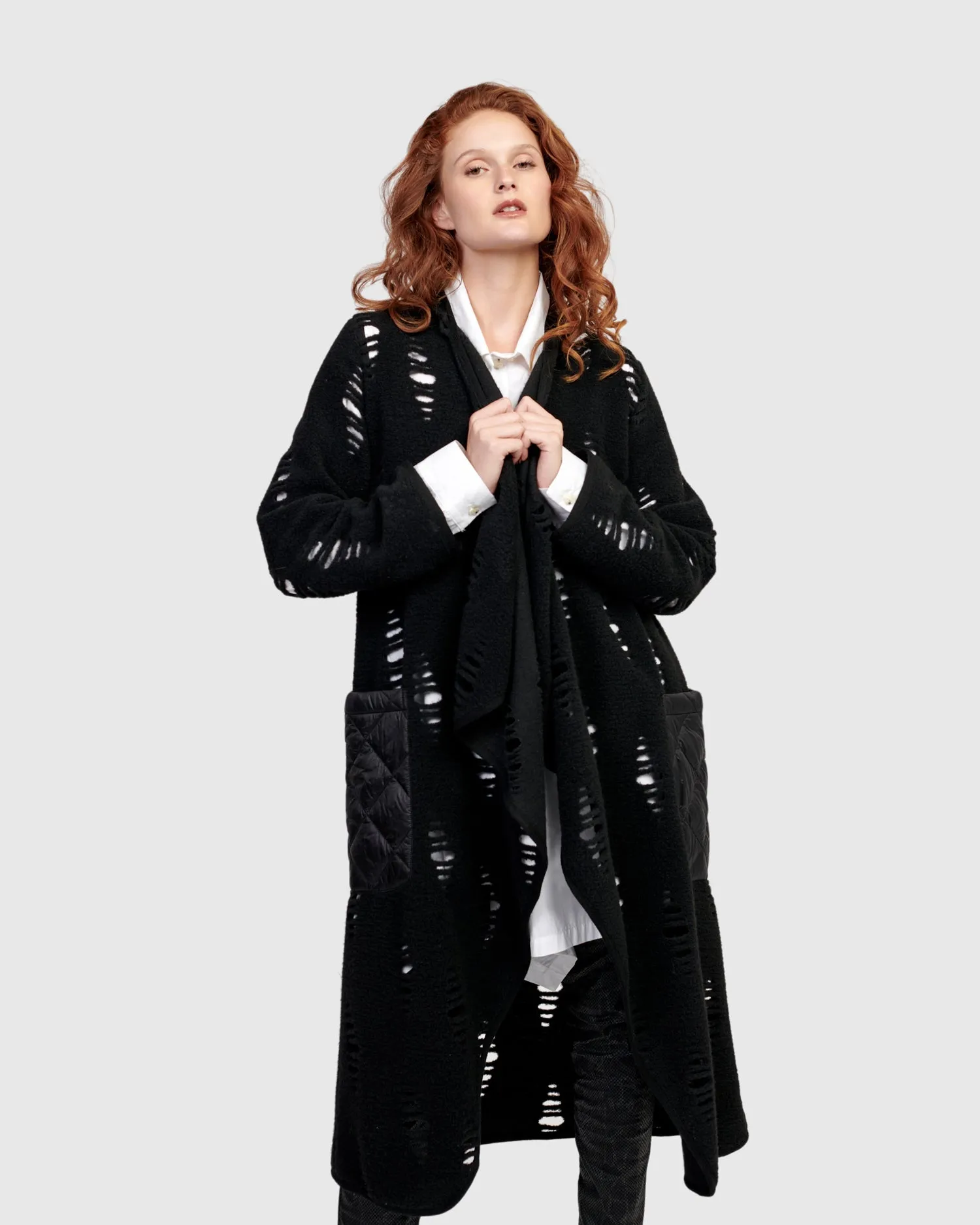 Alembika Urban Morgana Distressed Coat