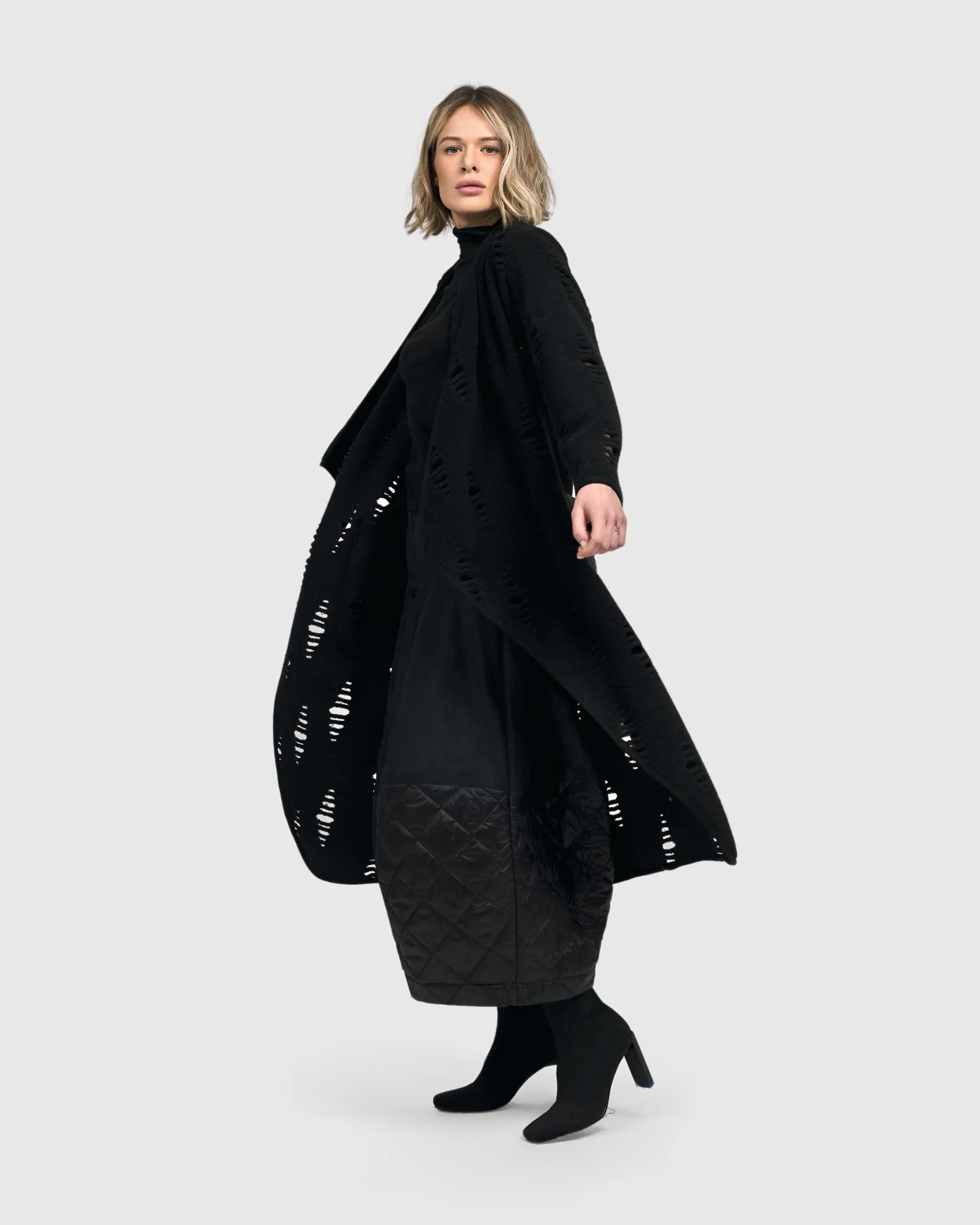 Alembika Urban Morgana Distressed Coat