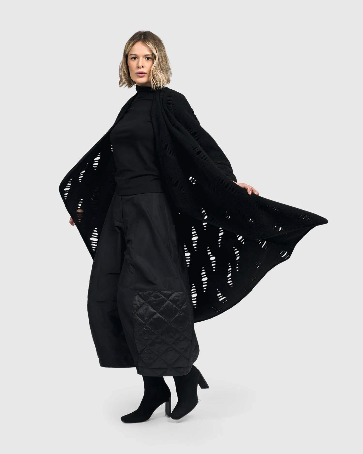 Alembika Urban Morgana Distressed Coat