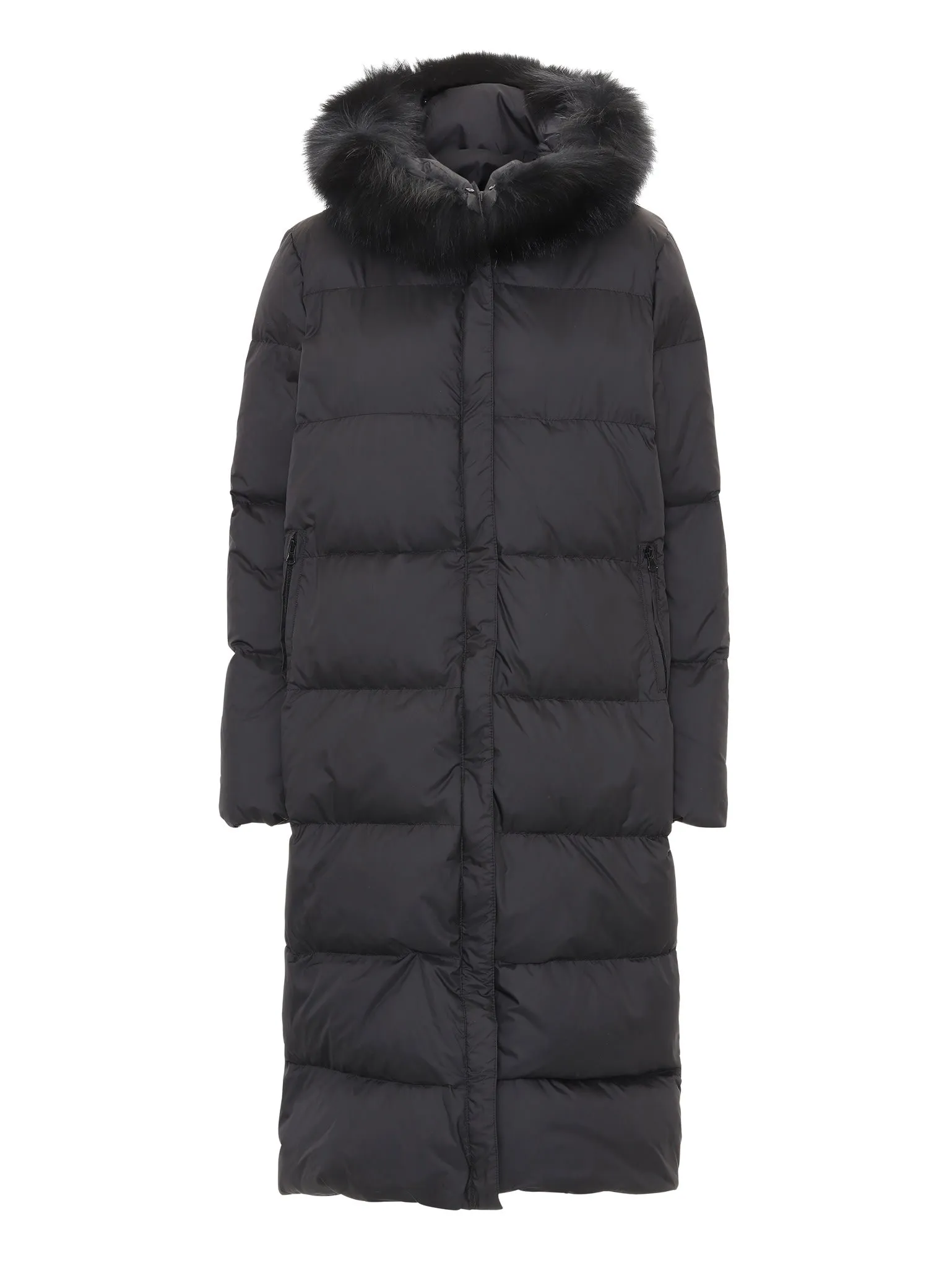 ALVA DOWN COAT - BLACK
