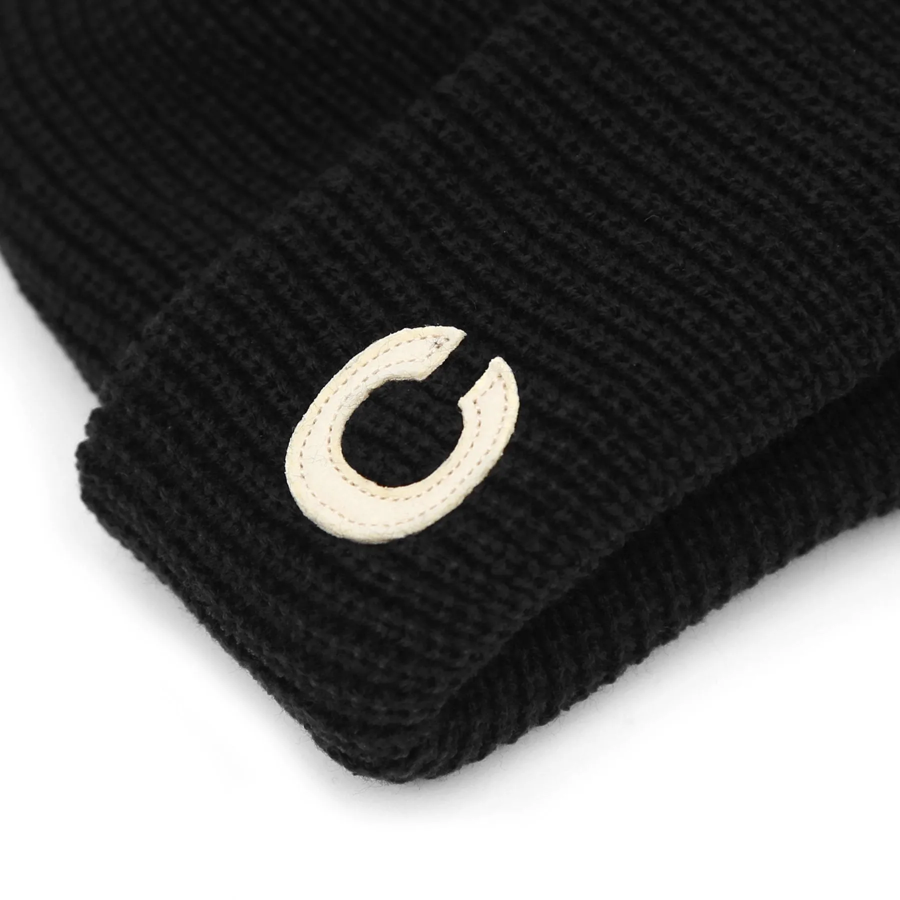 BEANIE / MARINE FIT / DOUBLE TAB / M BLACK