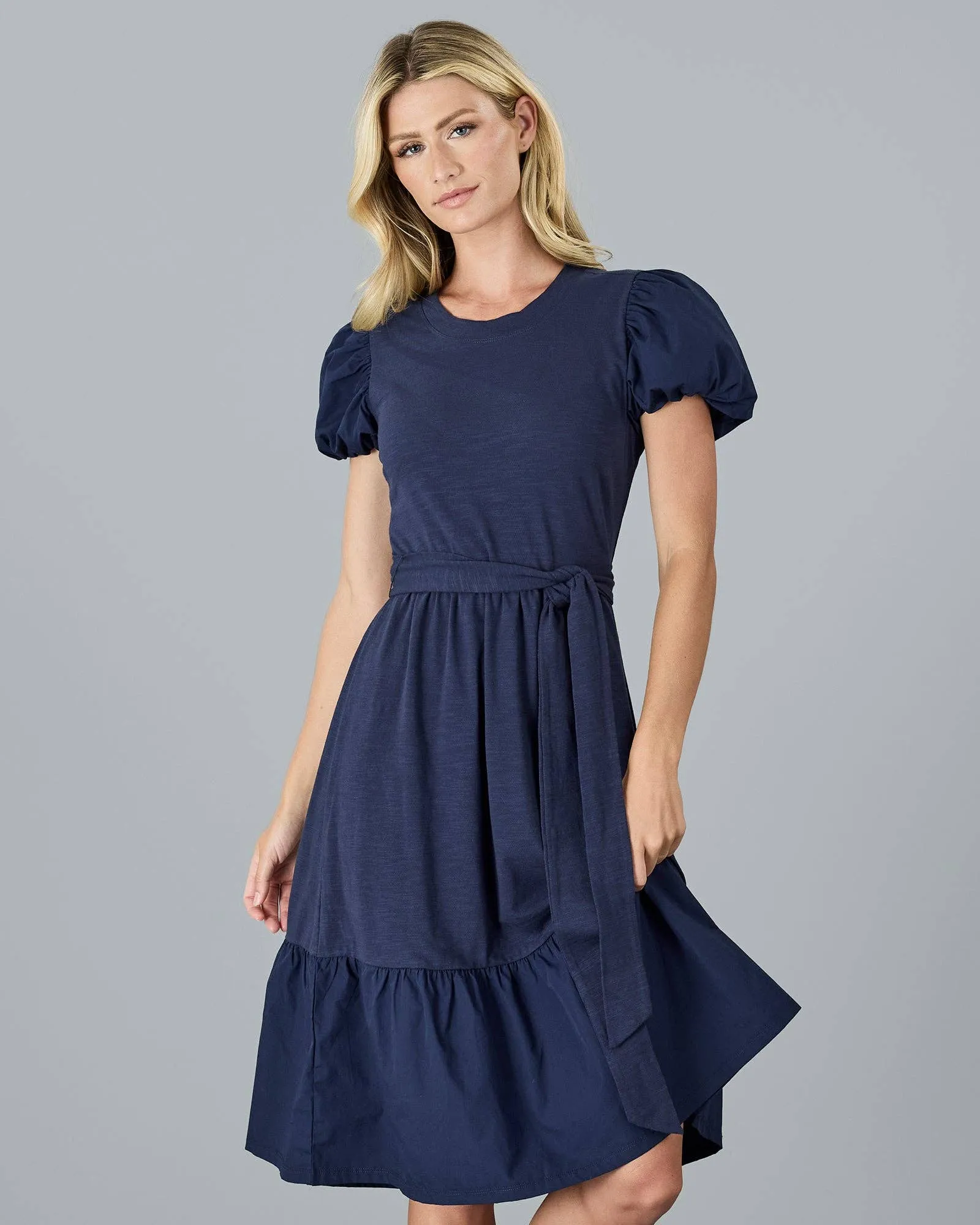 Beauty Era Dress in Peacoat