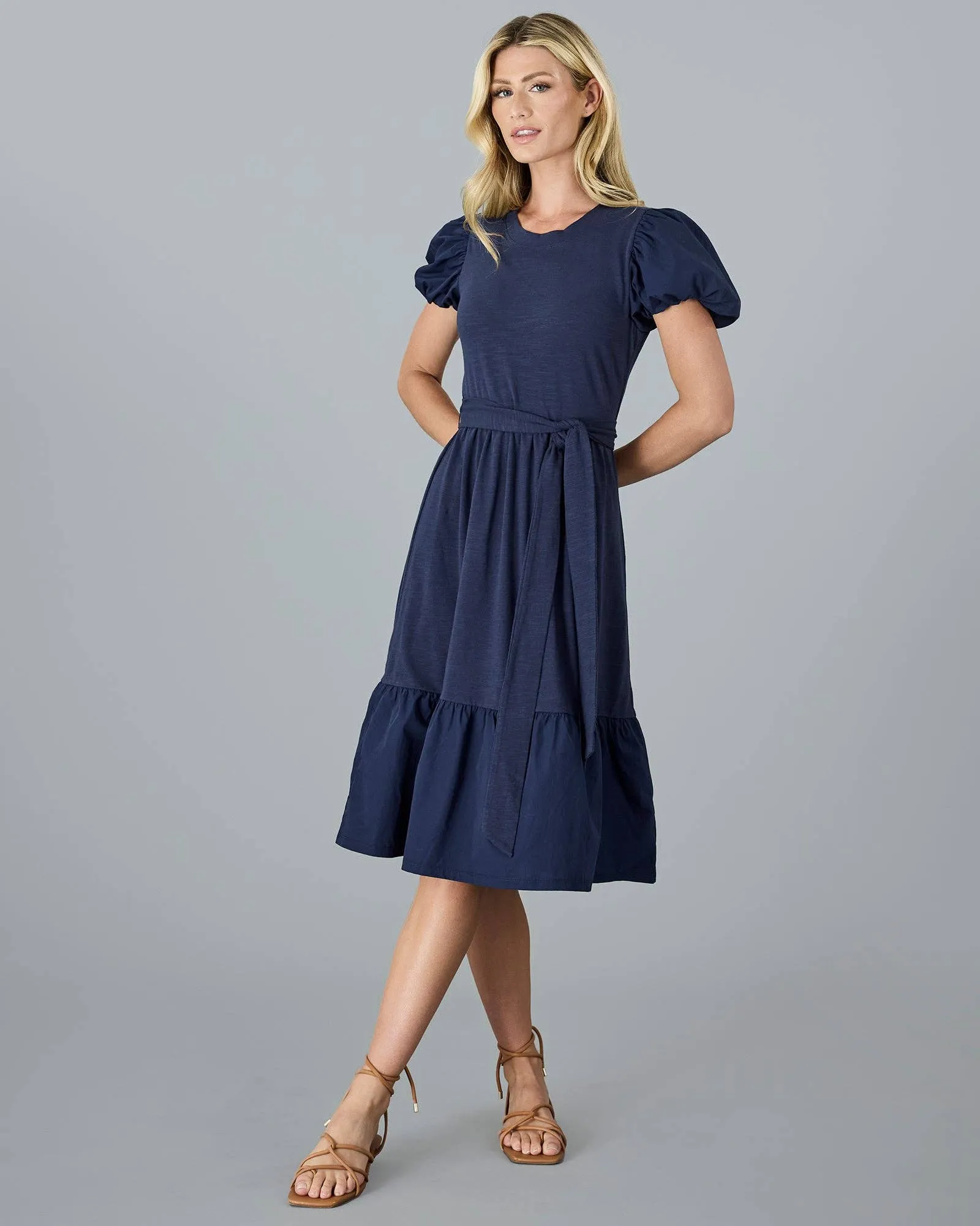 Beauty Era Dress in Peacoat