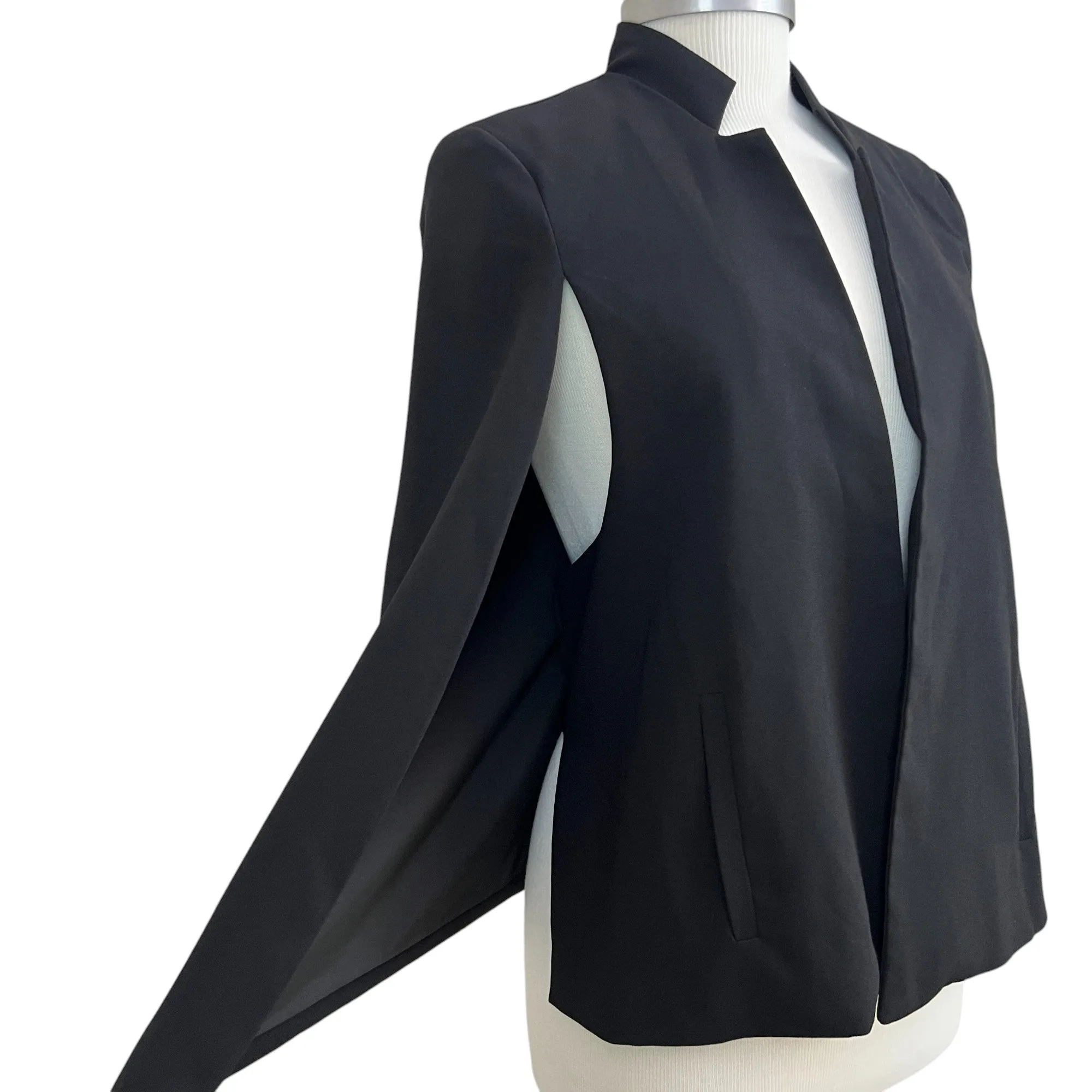 Black Cape Blazer Size Small
