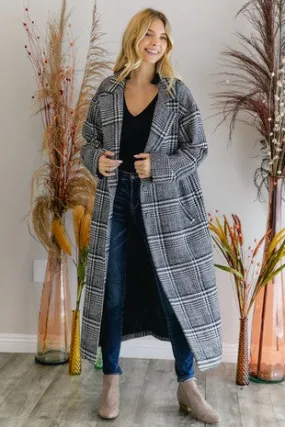Black Midi Coat