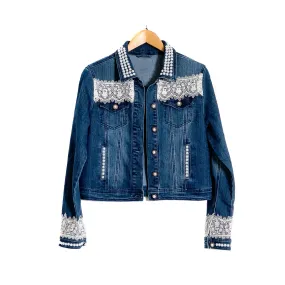 Bridal Lace Jean Jacket