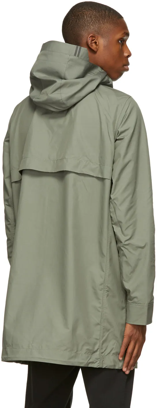 Canada Goose Green Crew Trench Coat