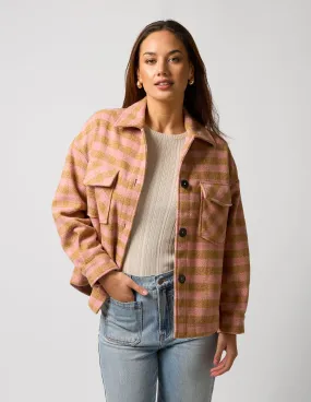 Carly Coat - Blooming Rose