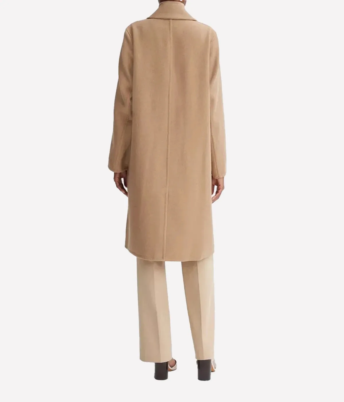 Classic Straight Coat in Camello