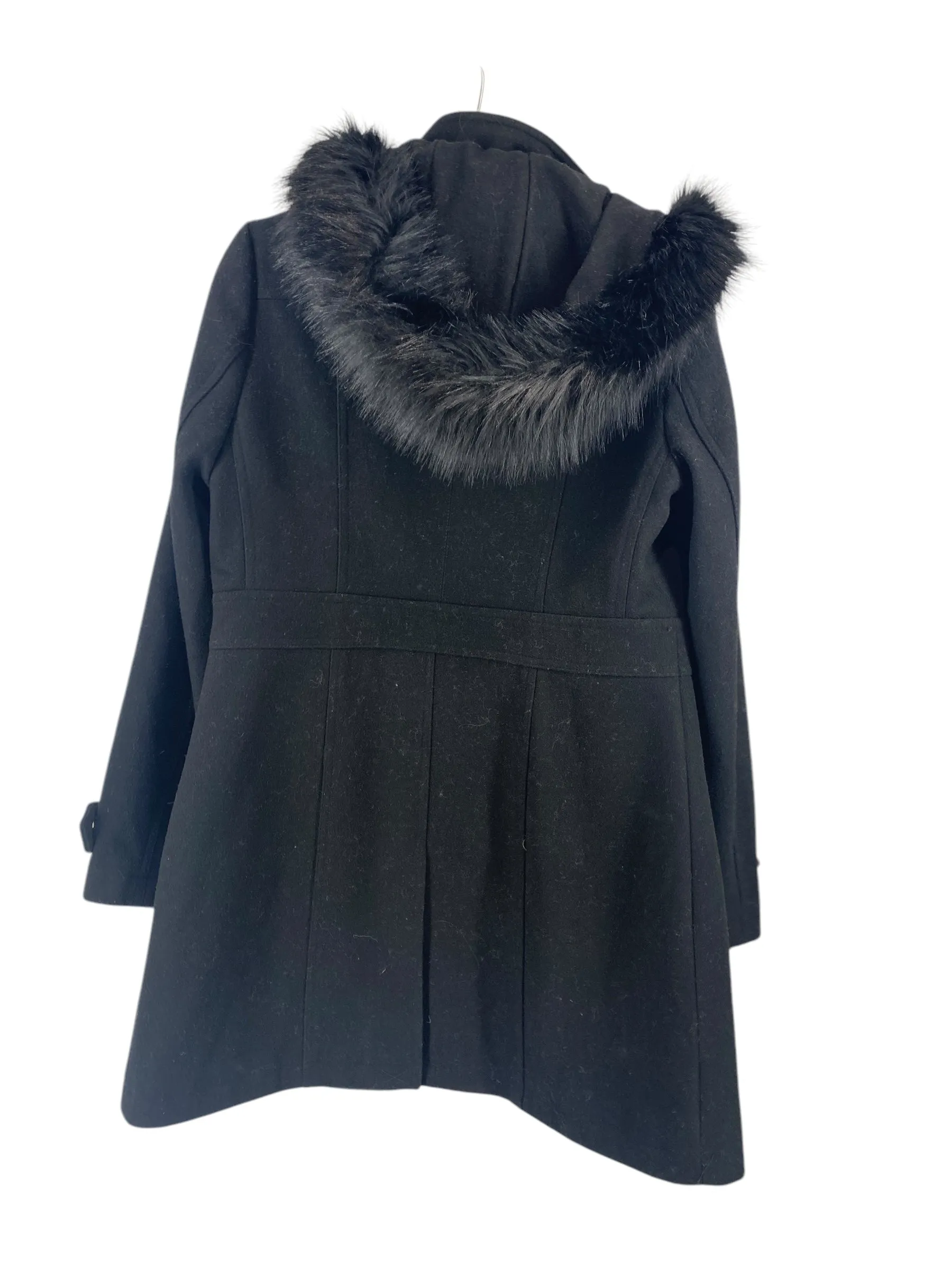 Coat Peacoat By Ivanka Trump In Black, Size: M