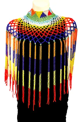 Collar & Cape Necklace - Multicolours