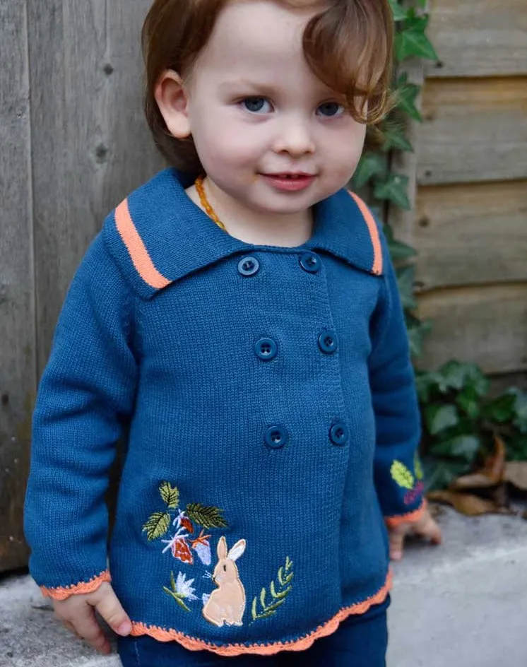 Enchanted Forest Knitted Pram Coat
