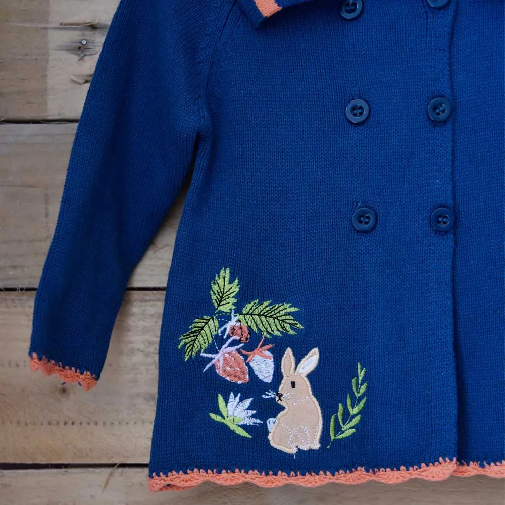 Enchanted Forest Knitted Pram Coat
