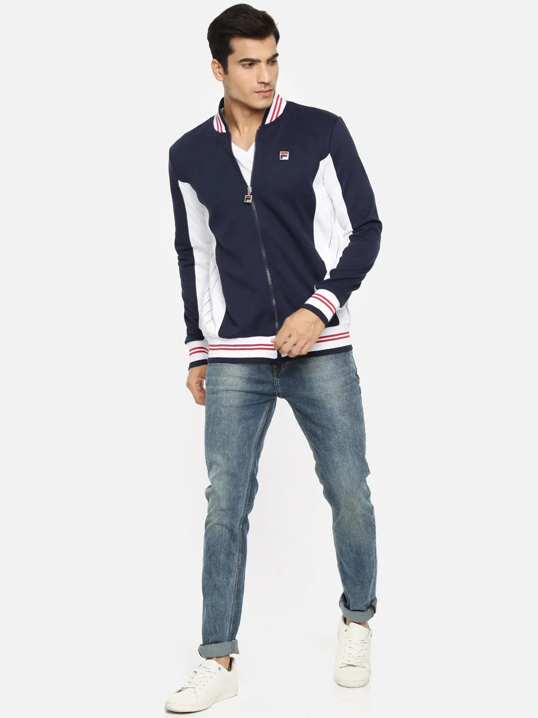 Fila Peacoat Settanta Men's Quilted Jacket