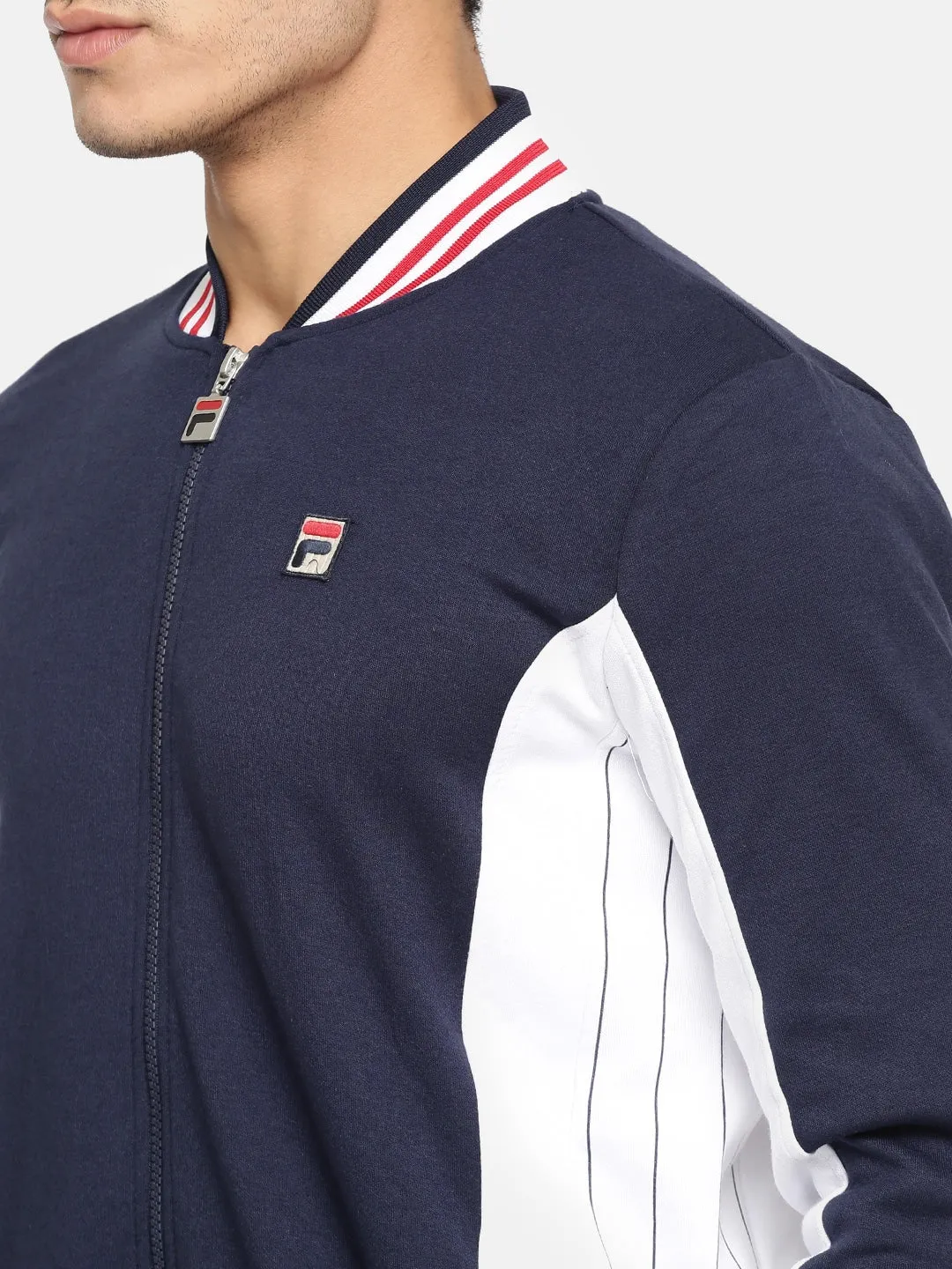 Fila Peacoat Settanta Men's Quilted Jacket