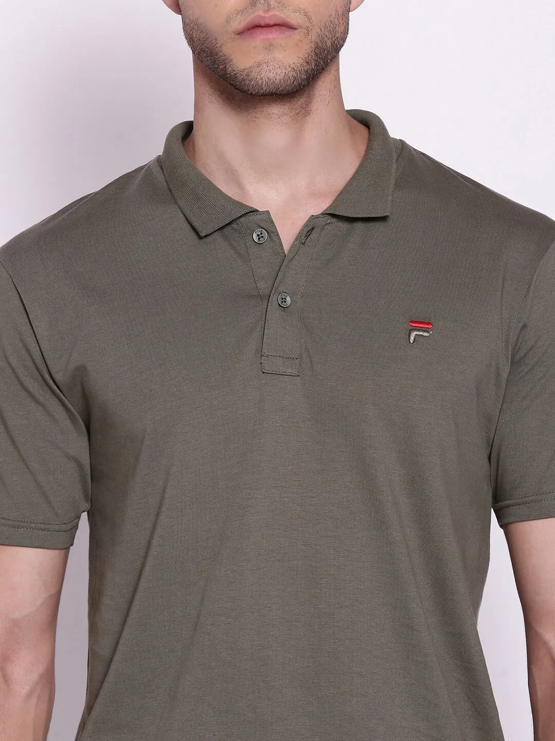 Fila Peacoat Tern Men's Logo Polo
