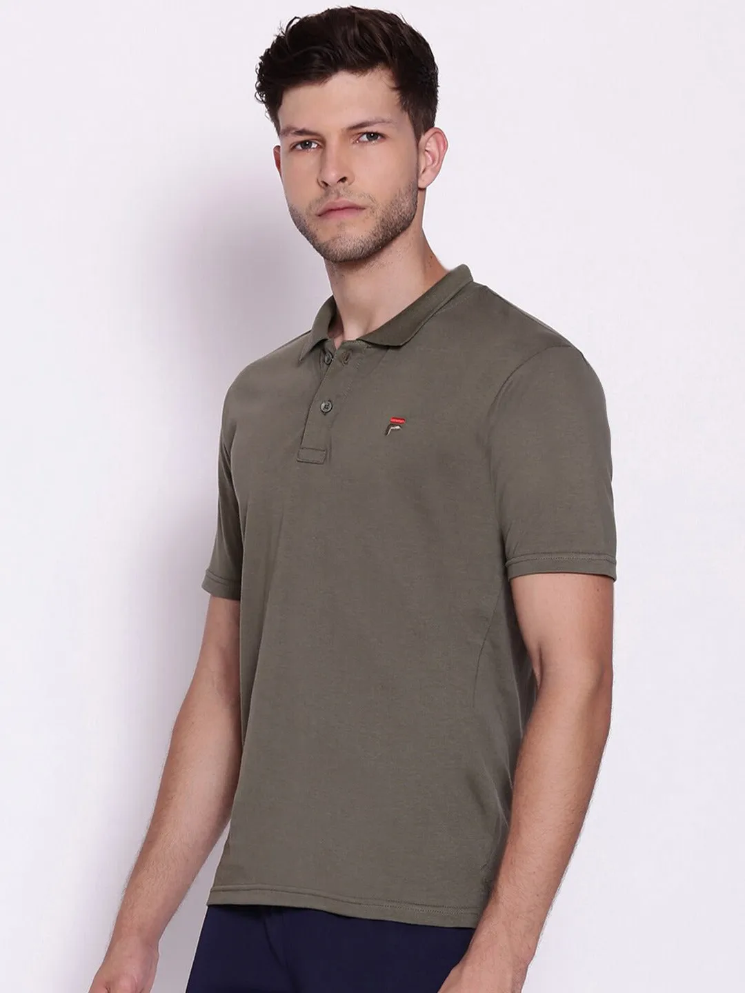 Fila Peacoat Tern Men's Logo Polo