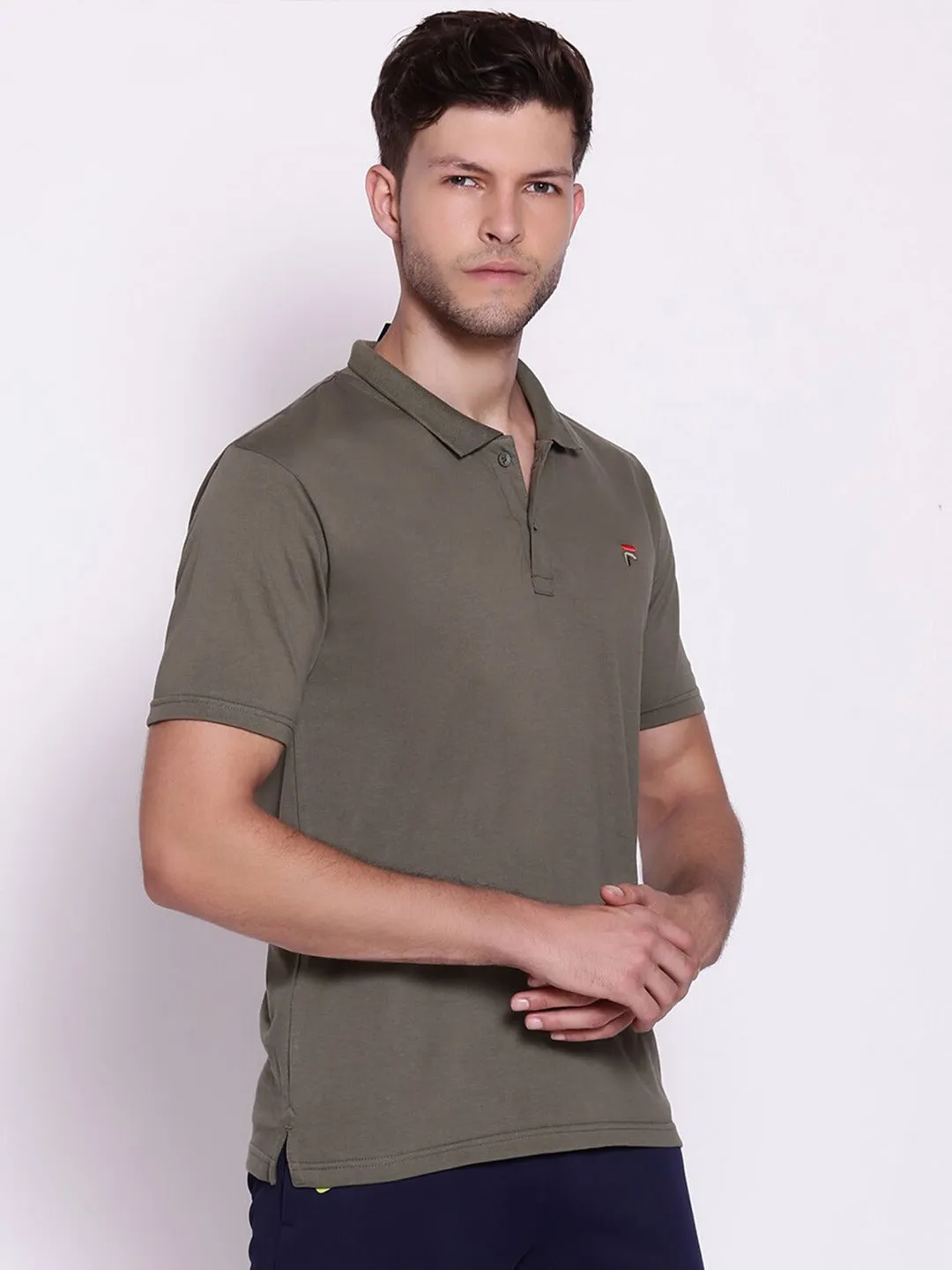 Fila Peacoat Tern Men's Logo Polo