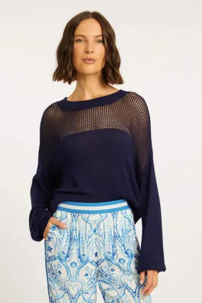 Mira Peacoat Navy Sweater