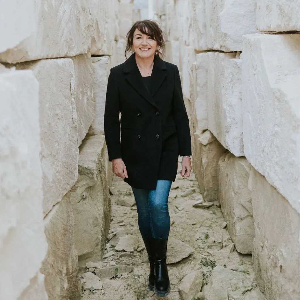 Moke-Maria Wool Blazer-Black