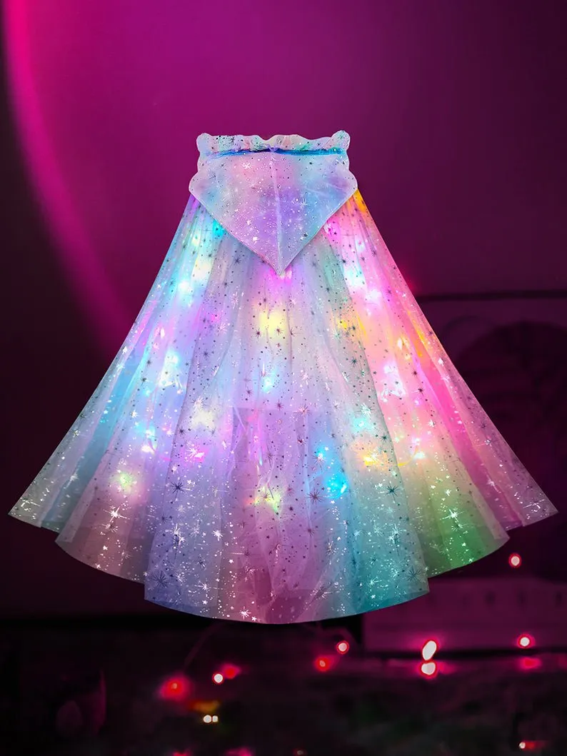 Music Light UP Cape for Girls