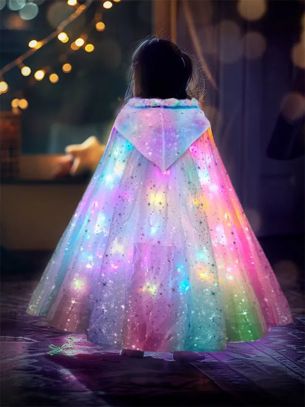Music Light UP Cape for Girls