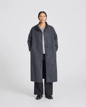 Nete Coat - Dark Grey Melange