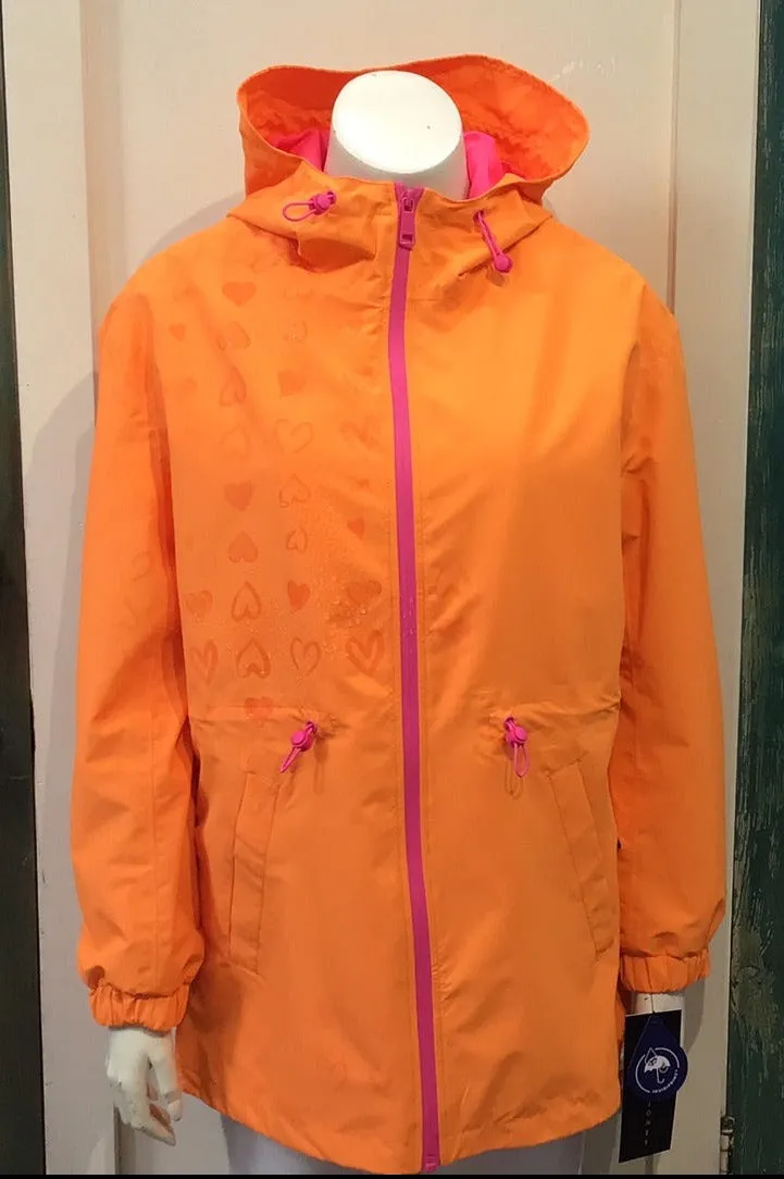 Nikki Jones Coat - Magic Raincoat - Papaya