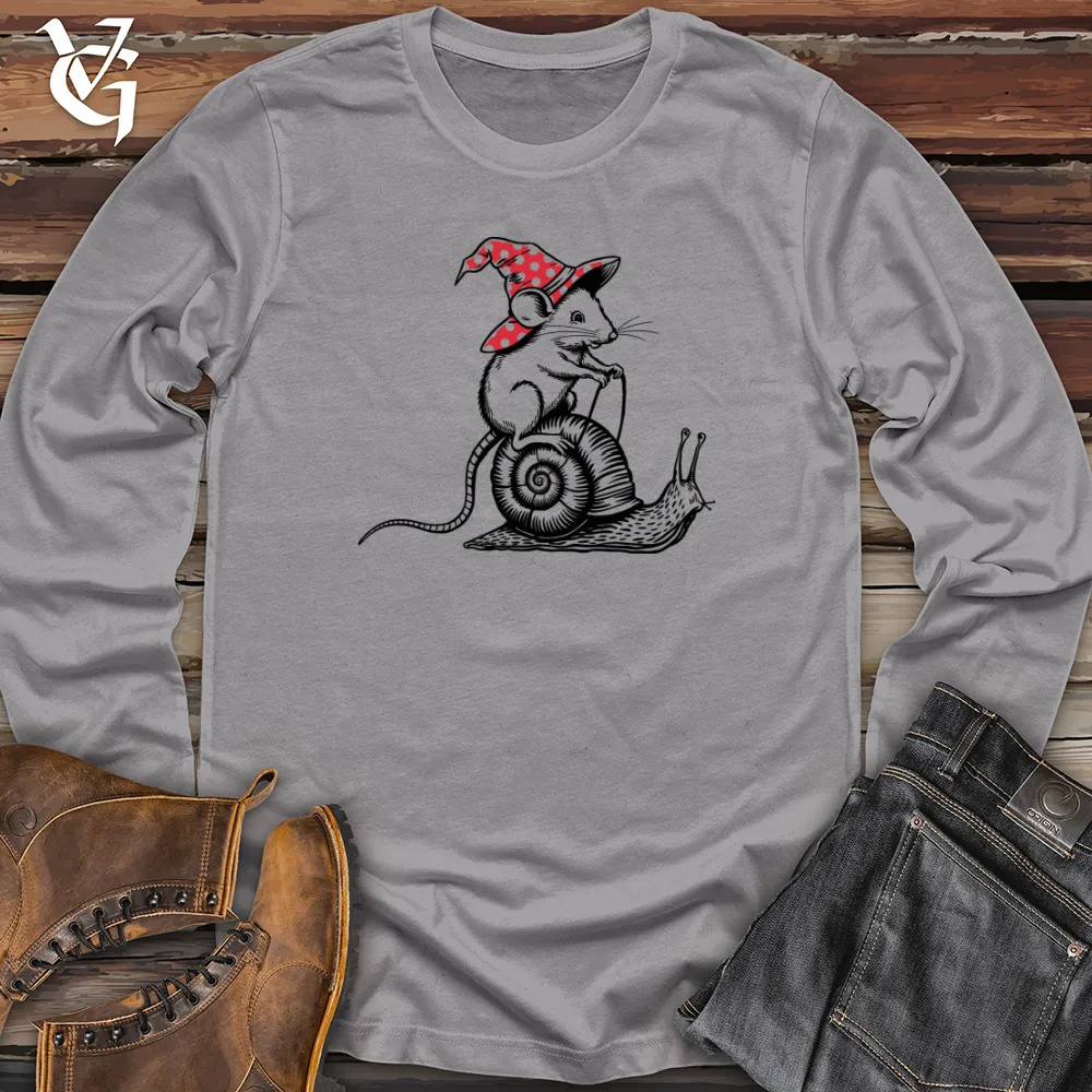 Rat Riding Snail Long Sleeve