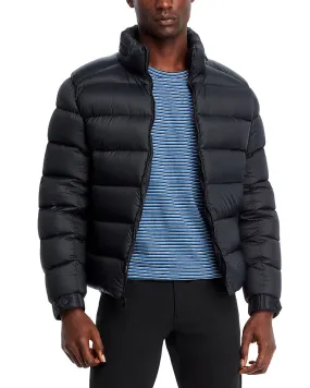 Sam. Mens Puffer Jacket Coat XL Black Full Zip