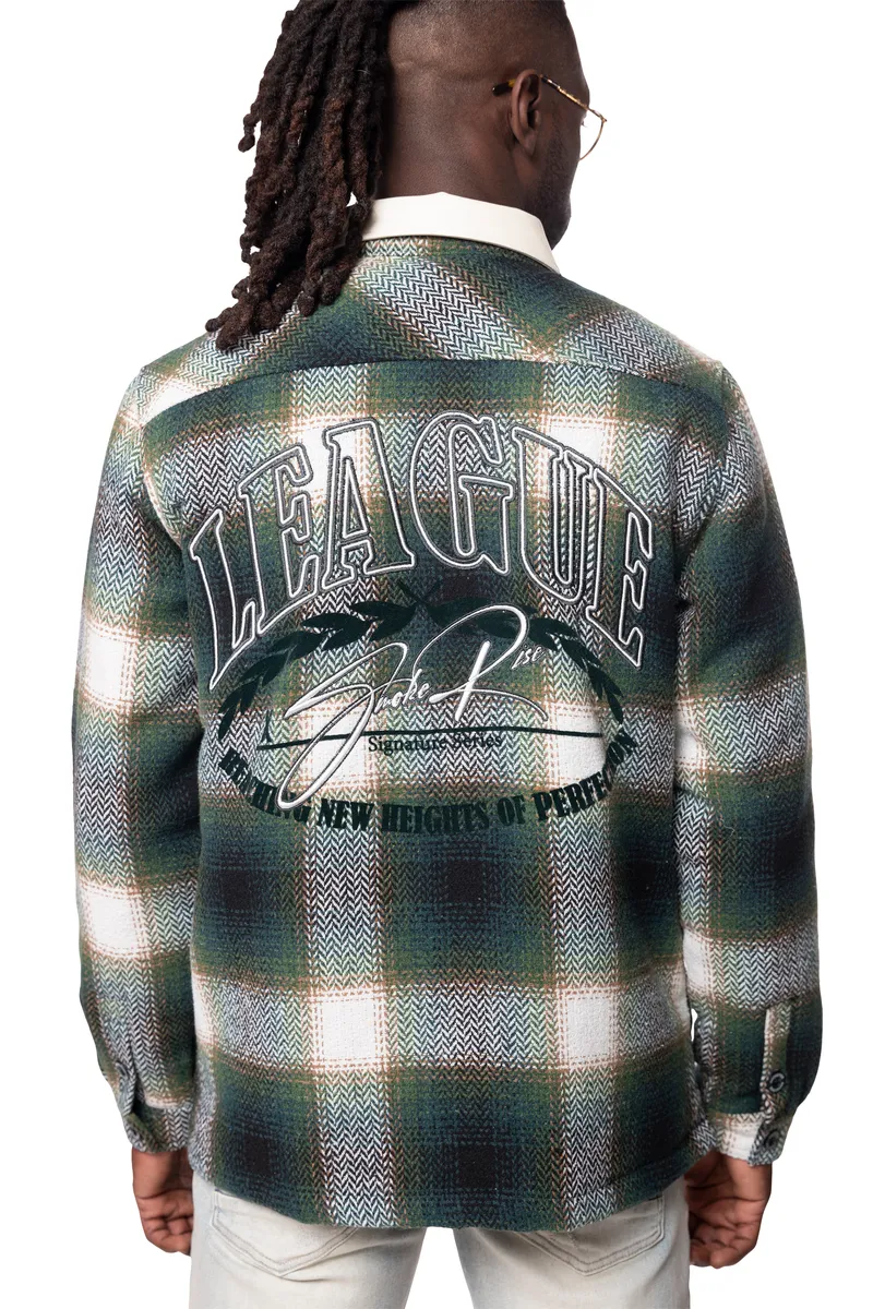 Smoke Rise Jacket - Vegan Leather - Spruce  - OH24687
