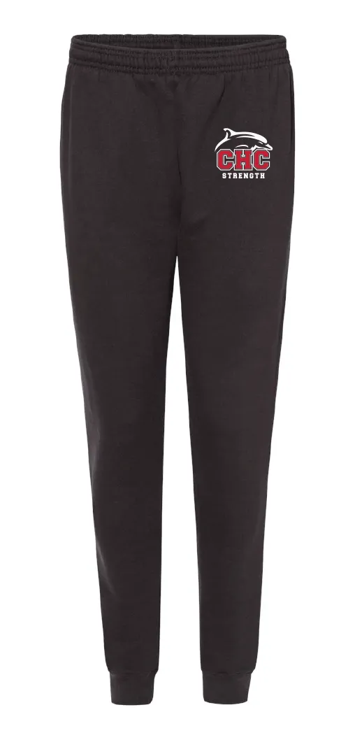 Sport Athletic Fleece Joggers / Black / Cape Henry Strength & Conditioning