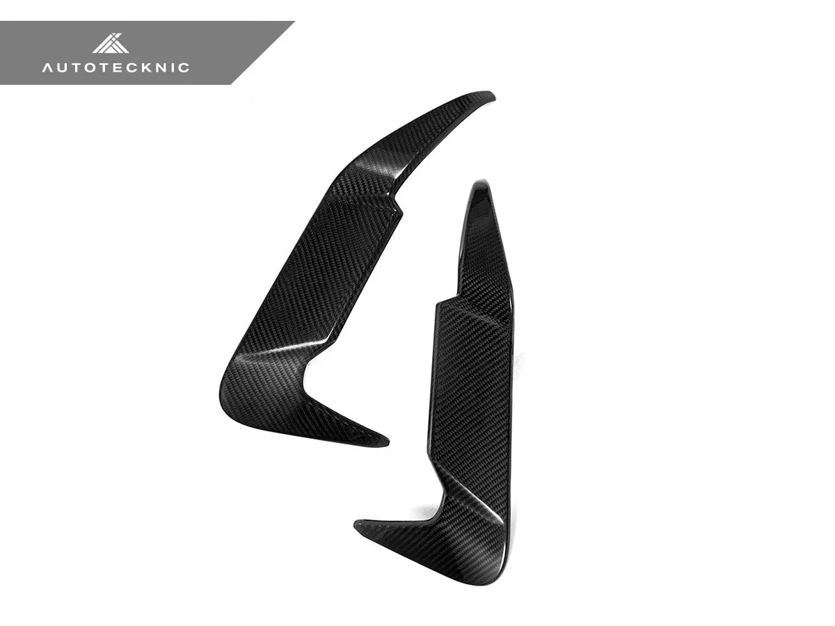 SQ-Aero Carbon Fiber Rear Bumper Vent Trim Set - F95 X5M