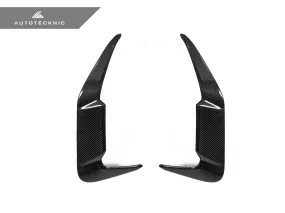 SQ-Aero Carbon Fiber Rear Bumper Vent Trim Set - F95 X5M
