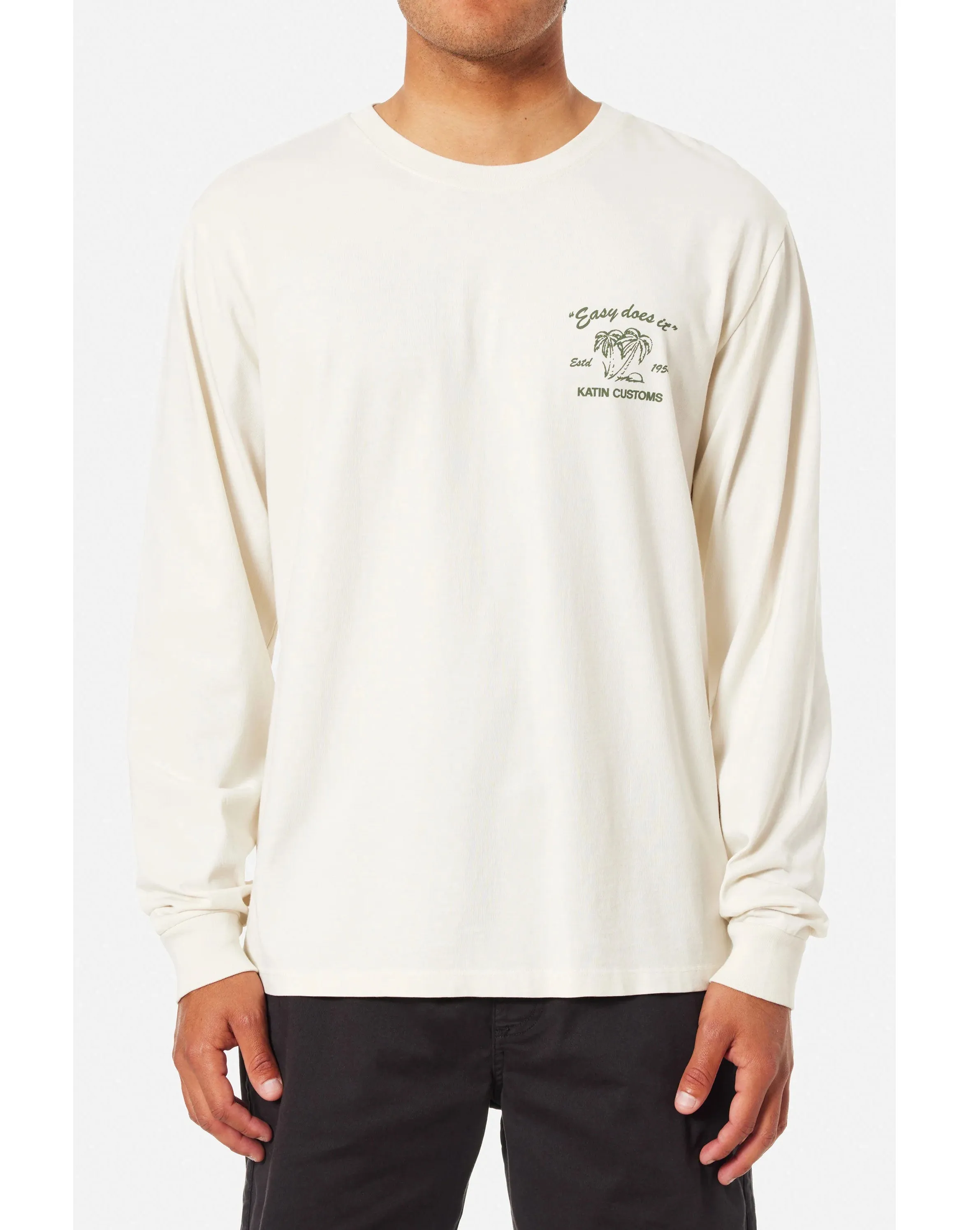 SUDS LONG SLEEVE TEE - VINTAGE WHITE
