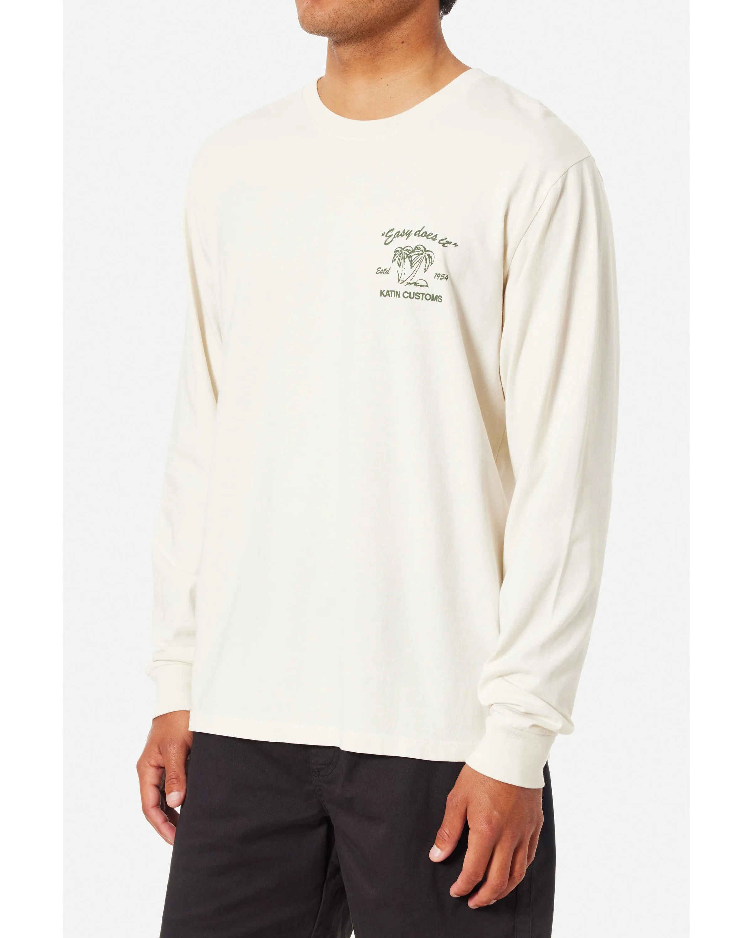 SUDS LONG SLEEVE TEE - VINTAGE WHITE