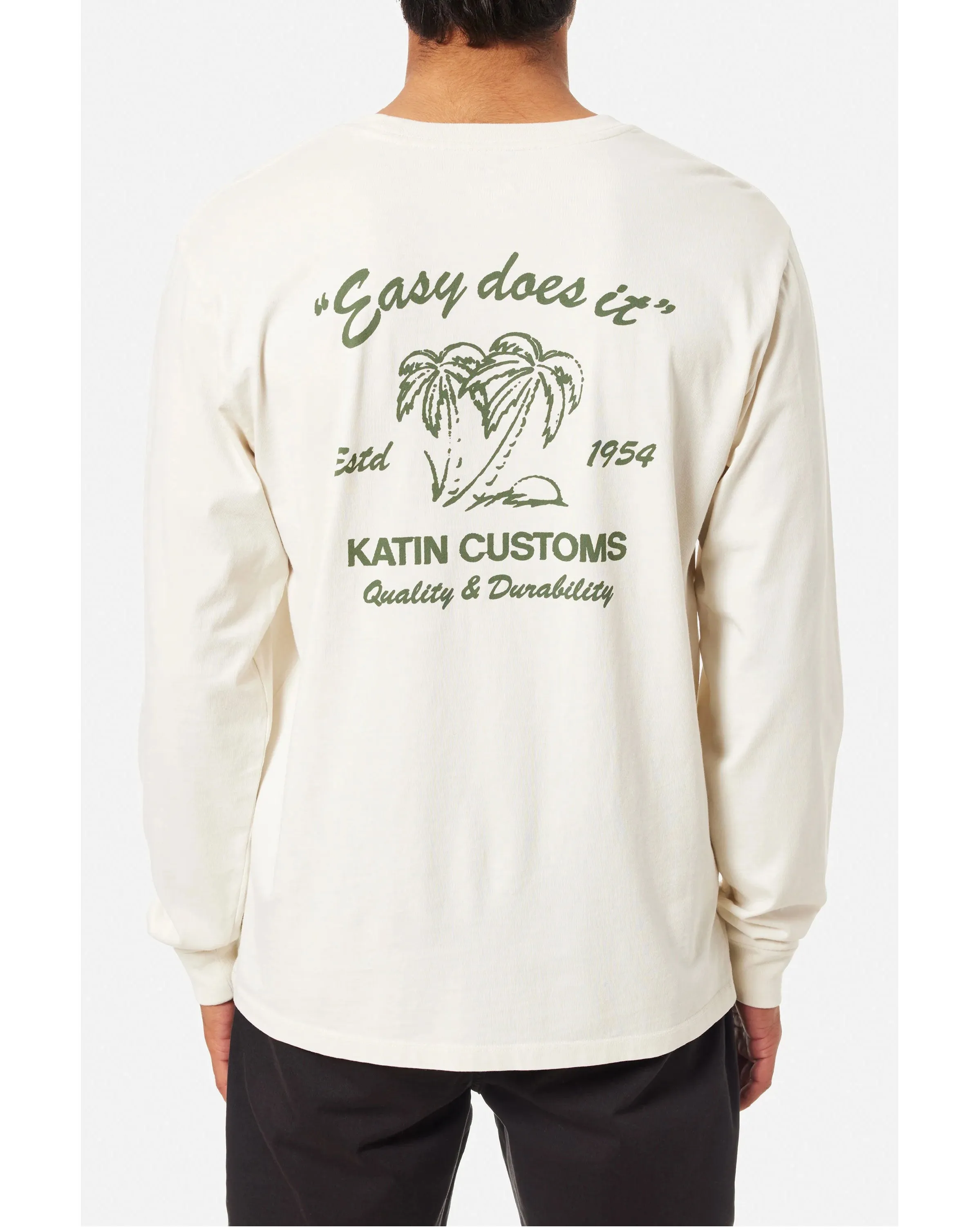 SUDS LONG SLEEVE TEE - VINTAGE WHITE