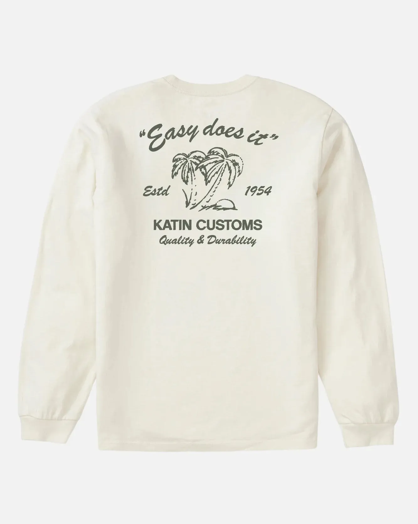 SUDS LONG SLEEVE TEE - VINTAGE WHITE