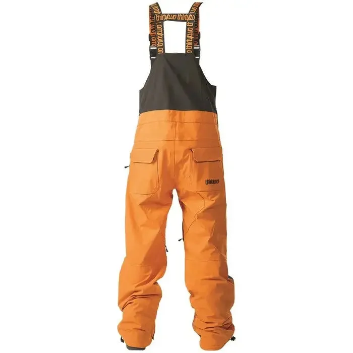 Thirtytwo Basement Bib Snowpants - Black/Orange