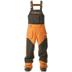 Thirtytwo Basement Bib Snowpants - Black/Orange