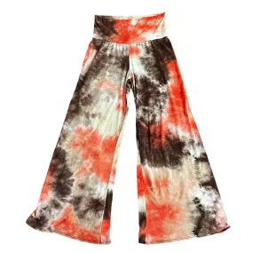 Tie Dye Flare Leg Pants Size Small