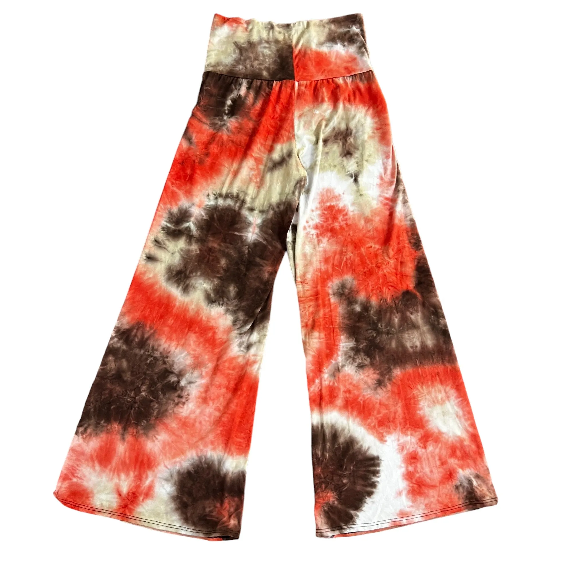 Tie Dye Flare Leg Pants Size Small