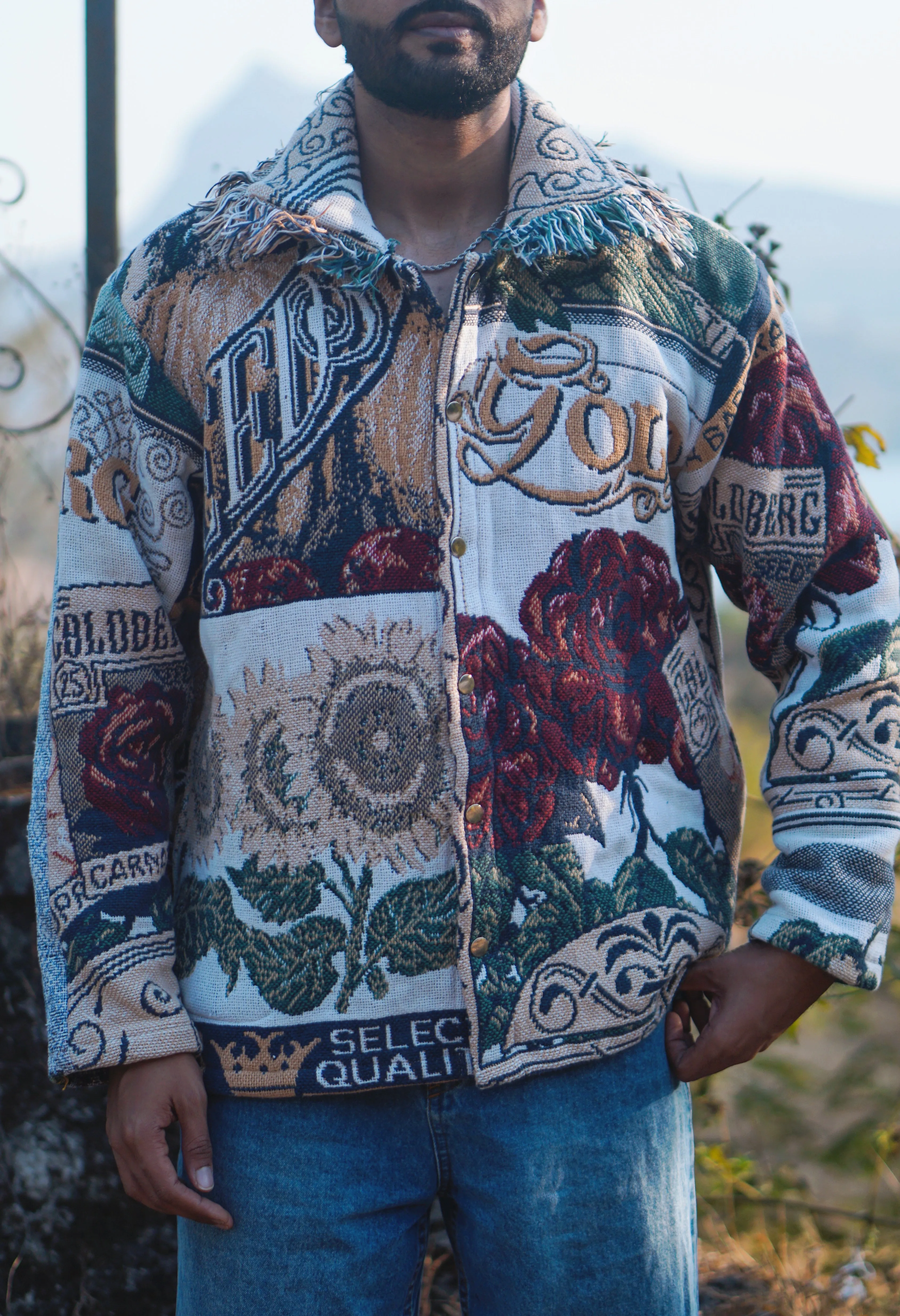 Vintage Tapestry Shacket #45