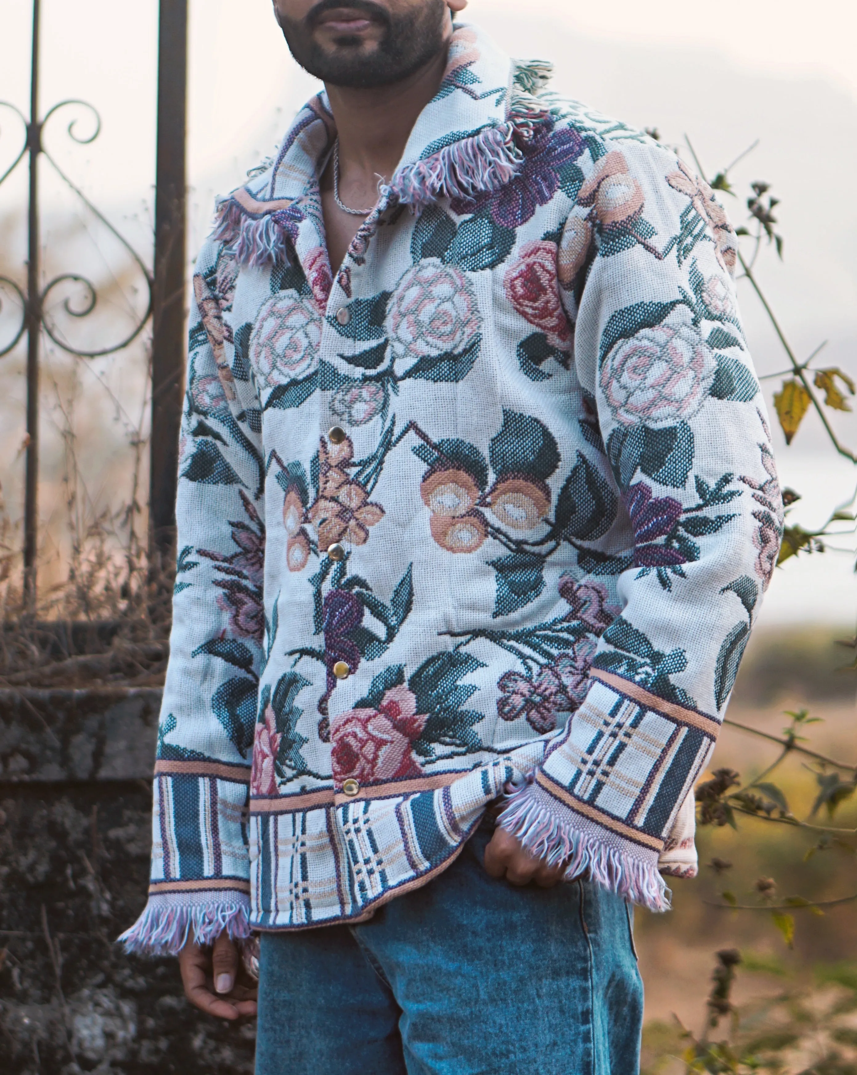 Vintage Tapestry Shacket #56