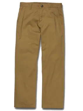 Volcom - Frickin Skate Stretch Chino Pants | Dark Khaki