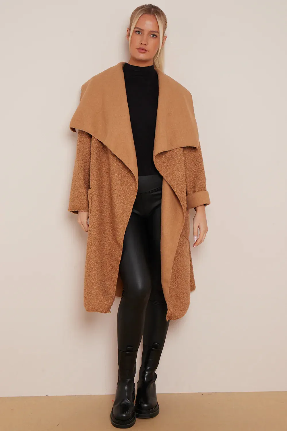 Waterfall Teddy Coat