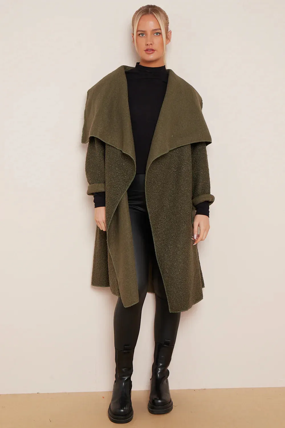 Waterfall Teddy Coat