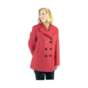 Women's Authentic Wool Blend Peacoat