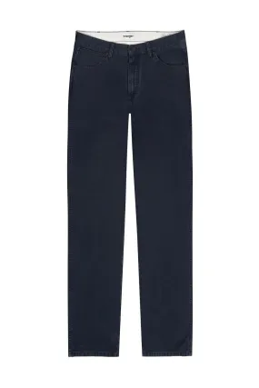 Wrangler Men's Texas Non Stretch Chino Trousers in Dark Navy