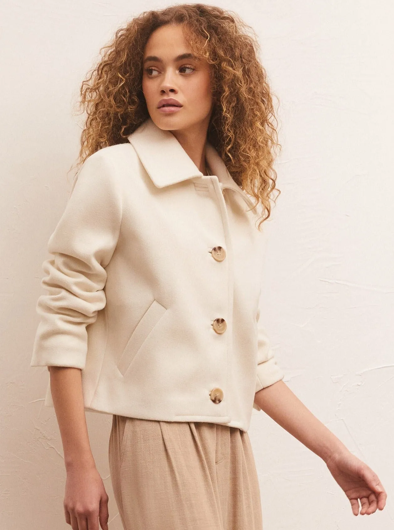 Z Supply Sterling Cropped Jacket